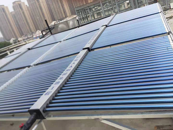 【太陽能熱水工程】蚌埠太陽能加電輔助熱水系統