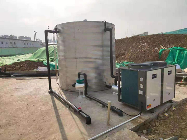 【空氣能熱水工程】中鐵建工南京景明佳園小學臨時隔離點項目