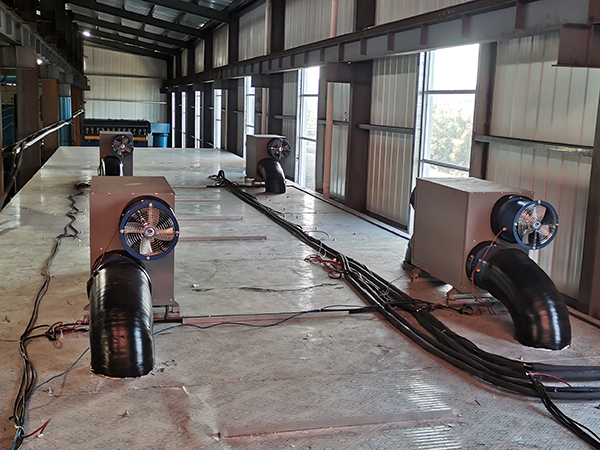 江都水性漆烘干帶余熱回收