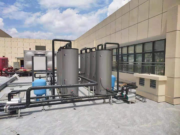 浙江偉業酒店空氣能熱水工程