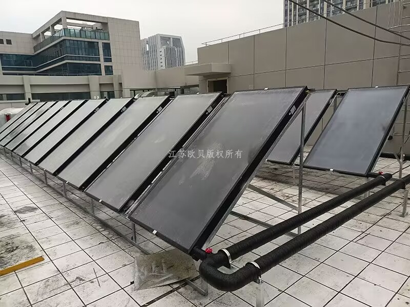 【圖片】湖北醫院平板太陽能熱水工程