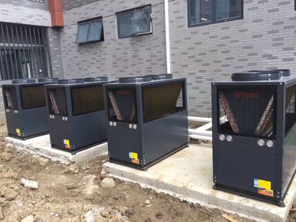 浙江某大學閱覽室熱泵冷暖空調